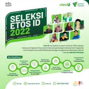 Seleksi ETOS ID 2022